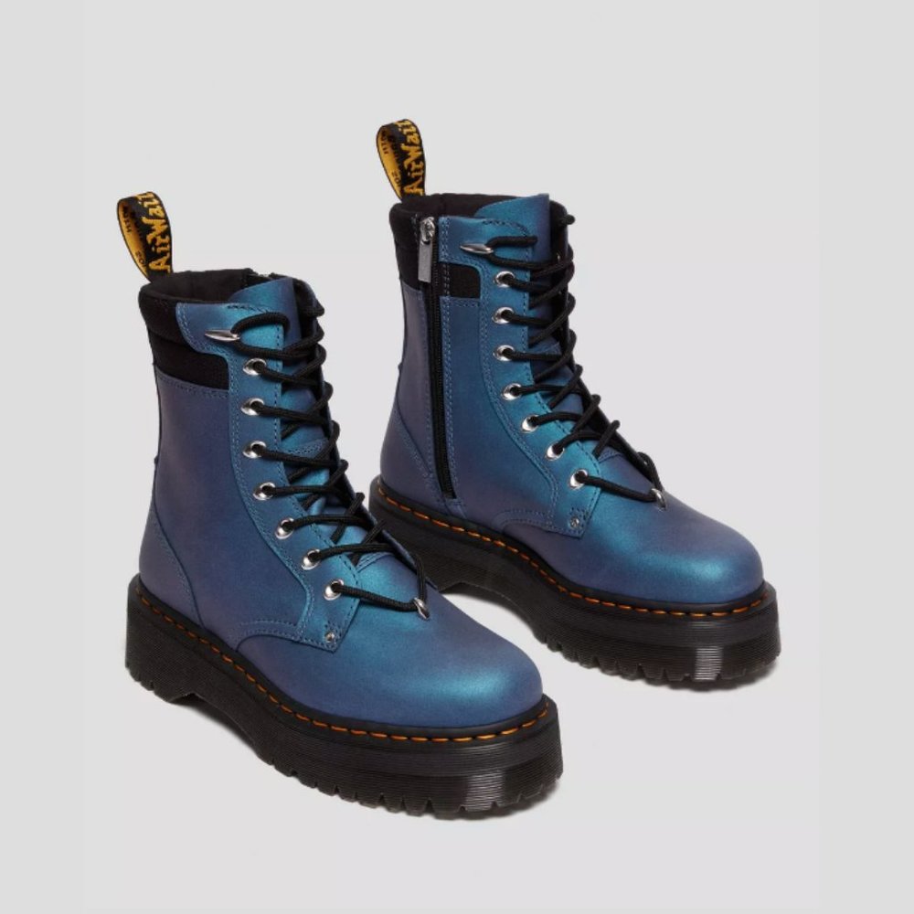Dr. Martens Jadon II Hardware Platform in DK Blue/Bla MSRP$300 FIVE STAR Reviews - Picture 10 of 16